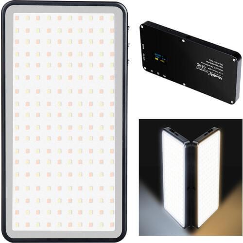 Manbily MFL-06 Vlog Photography Lighting 180 LEDs 4500mAh Dimmable LED Video Light Fill Lighting Pocket Light