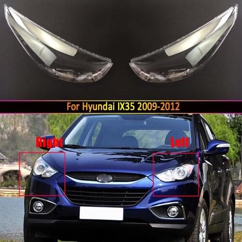 Headlight Lens For Hyundai IX35 2009 2010 2011 2012 Headlamp Cover Replacement Front Car Light Auto Shell