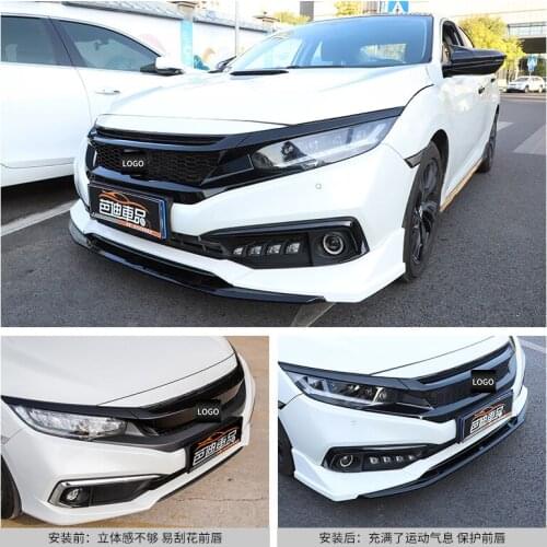 Suitable for the 10th Generation of Small Surround 19-20 Civic Front Shovel Refitting Five Segment Sports