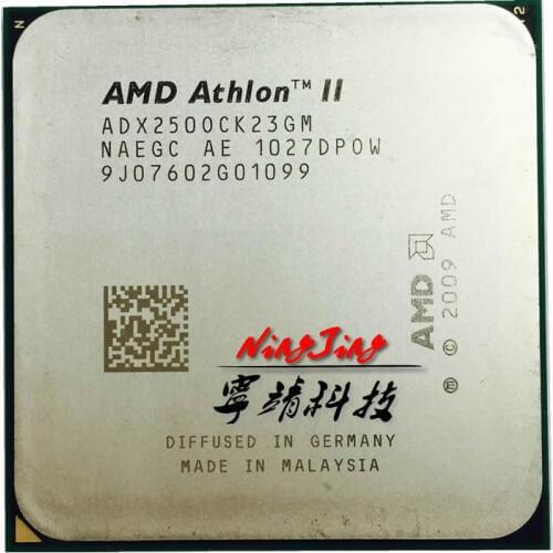 AMD Athlon II X2 250 3 GHz Dual-Core CPU Processor ADX250OCK23GQ/ADX250OCK23GM Socket AM3