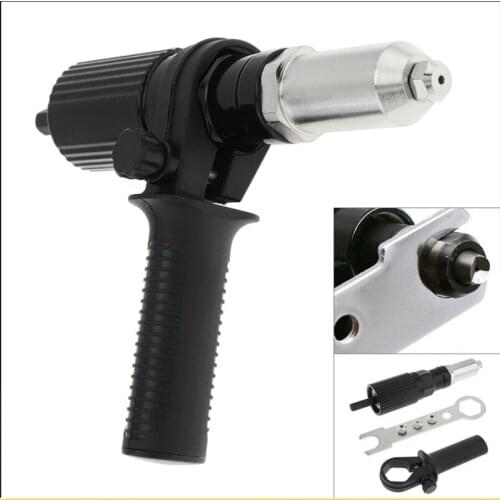 Professional Electric Rivet Nut Gun Machine Core Pull Accessories Cordless Riveting Gun Drill Adapter Insert Nut Tools