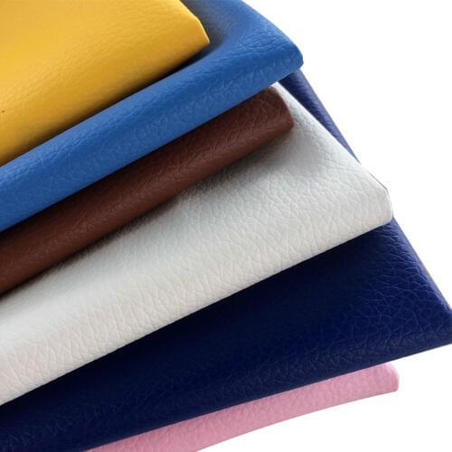 PVC Leather Faux Leather Fabric For Sewing Artificial Synthetic PVC Faux Leather Fabric For Sofa DIY Bag Material 1 Yard