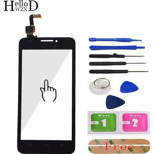 5.0'' Mobile Phone Touch Screen Glass For HuaWei Ascend G620 G620S Touch Screen Glass Digitizer Panel Lens Sensor Tools Adhesive