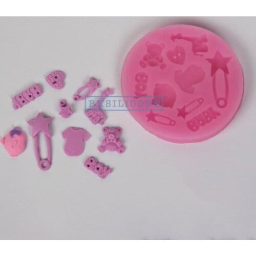 Silicone DIY Sea World Fondant Silicone Mold Liquid Silicone Mold Soft Pottery Handmade Soap