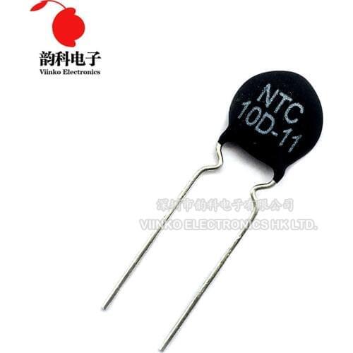 10pcs Thermistor Thermal Resistor NTC 10D-11