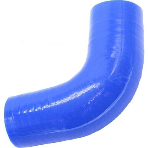 Spsld universal 3-layer 51mm / 57mm / 60mm / 63mm / 70mm 90 ° silicone hose intercooler turbine coupler pipe intake pipe blue