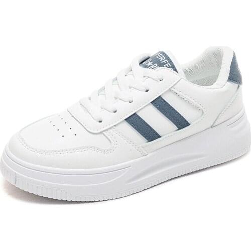 Women Casual Shoes Female Casual Women Sneakers Flats Girl Breathble Vulcanized Shoes Lace Up White Shoes Zapatos De Mujer