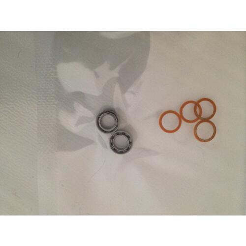 1 Piece 4X7X2.5mm SMR74 2RS ABEC7 Stainless Steel Hybrid Ceramic Bearings/Fishing Reel Bearings