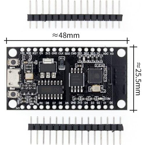 1pcs NodeMCU V3 Lua WIFI module integration of ESP8266 + extra memory 32M Flash, USB-serial CH340G