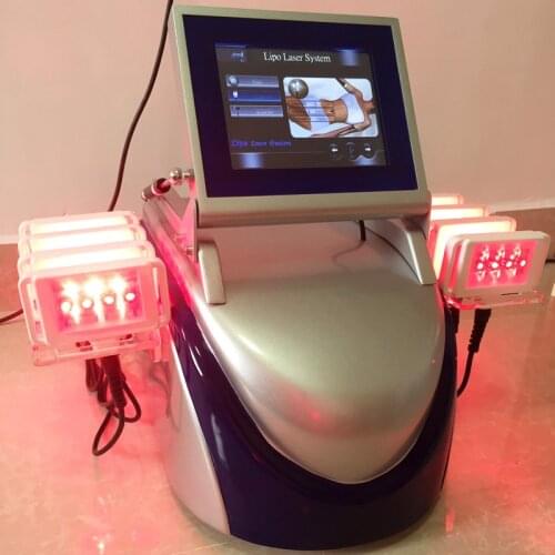10 pads spa salon effective weight loss machine lipo laser liposuction body shaping equipment fat reduction 160mw