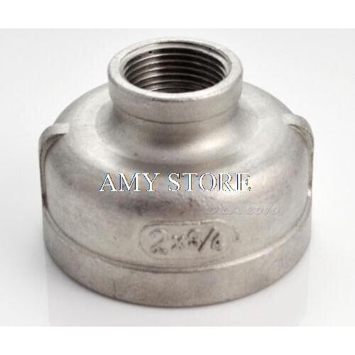 2"x3/4"Female Nipple Threaded Reducer Pipe Fitting Stainless Steel 304 BSP NEW