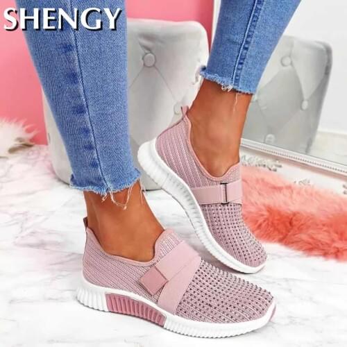 2020 Fashion Women Sneakers Casual Shoes Ladies Run Sneaker Breathable Woman Travel Sport Shoes