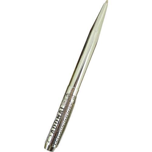 ACMECN Unique Design Silver Ballpoint Pen Etching Pattern ODM Logo for Retail Shop Ball Pen Office Supplier Embossing Letter Pen