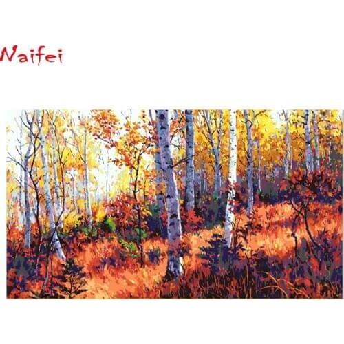 Large Size 60x120cm 5d diamond embroidery Forest Landscape diy diamond painting full square/round drill mosaic cross stitch kits