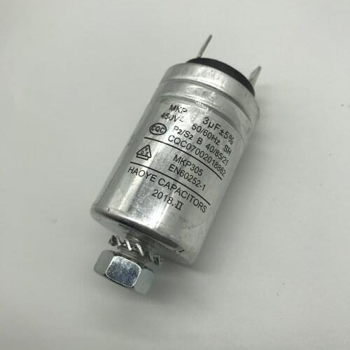 Dish washer Parts aluminum housing capacitor MKP-3UF 450VAC MKP305