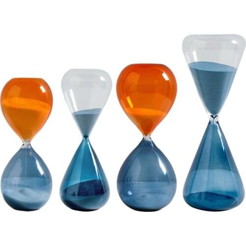 Hourglass Sand Timer 10/30 Minutes Sand Glass Timer for Romantic Office Desk