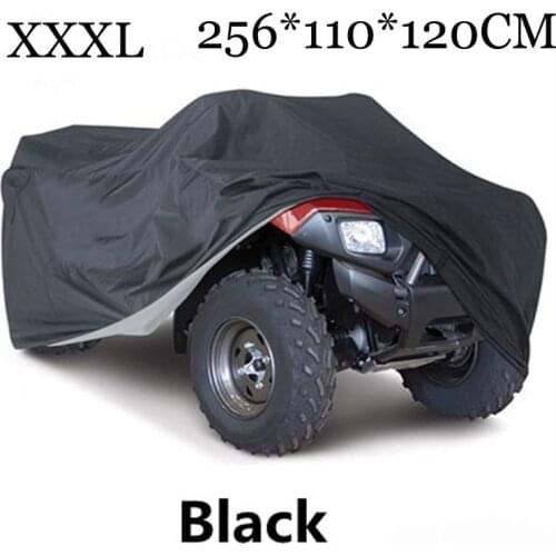 SIZE XXXL Universal Waterproof ATV Cover Cover Vehicle Beach Motorcycle Protect WaterProof Anti-UV Dustproof Quad Bike Cover