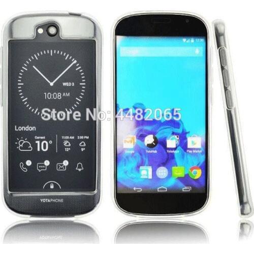 2pcs Case For Yota YotaPhone 2 Shockproof Soft TPU Transparent Clear Crystal Case Cover For YotaPhone 2 Phone Cases Guard