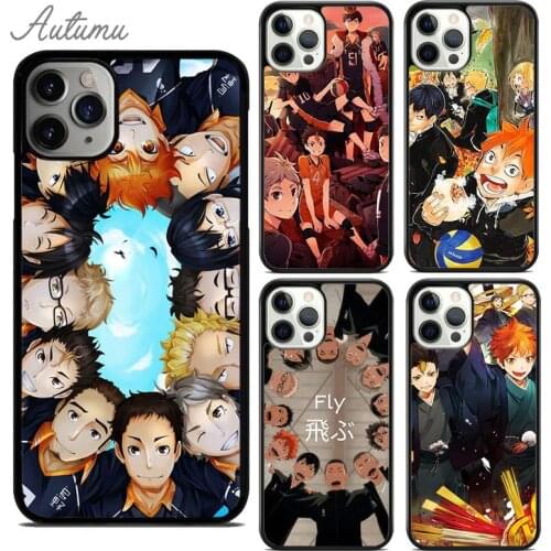 Haikyu 4 To the Top Phone Case for iPhone 11 12 Pro Max mini X XR XS SE 2020 5 6S 7 8 Plus Samsung Galaxy S8 S9 S10 Cover shell
