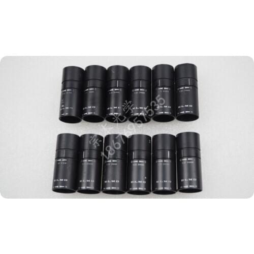 Used original ELMO 24mm 1:3.1 split camera lens Small pen type CCD camera lens