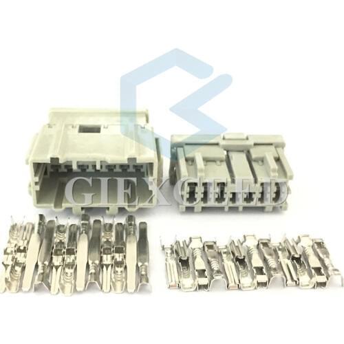 12 Pin Female Male Gery Automotive Conenctor Electric Harness Socket For Honda CRV URV