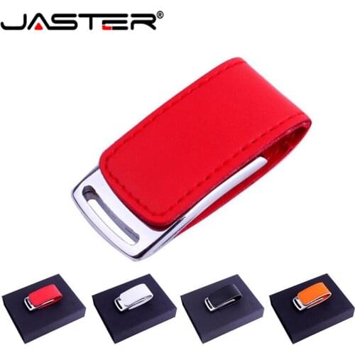 JASTER 64GB 4 colour leather shell model usb flash drive usb 2.0 4GB 8GB 16GB 32GB pen drive