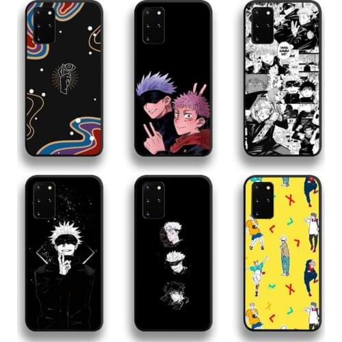 Jujutsu Kaisen Gojou Satoru Phone Case For Samsung Galaxy S21 Plus Ultra S20 FE M11 S8 S9 plus S10 5G lite 2020