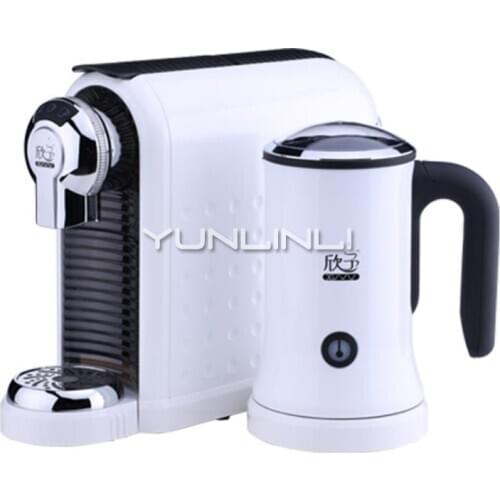 Capsule coffee Machine Espresso Italian Coffee Maker 220V American Coffee Household Office Milk Foam Maker XY151302