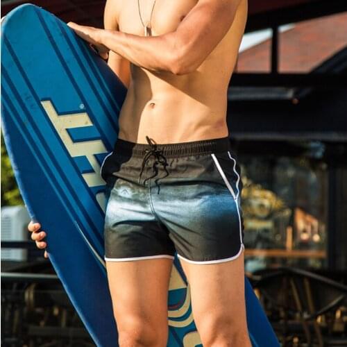 Vacation men breathable sexy beach shorts 2021new men bikinis surf swimsuit men brief beachwear men swim trunks bathing suits