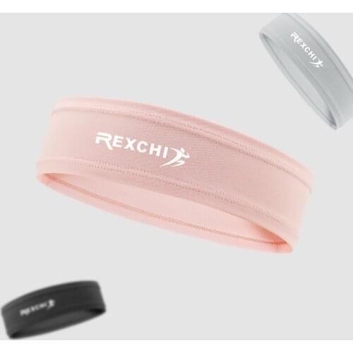 1PCS Yoga Hair Band Women Words Solid Color Sweat-Absorbent Knitted Cotton Sport Headband Headwrap Hair Accessories