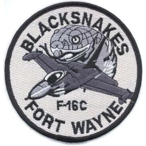 Blacksnakes Embroidery Patch Made by Twill with Merrow Border and PVC backing Make as Client Request MOQ50pcs free shipping