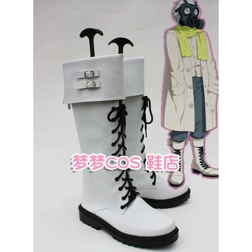 DRAMAtical Murder Clear Anime Characters Shoe Cosplay Shoes Boots Party Costume Prop
