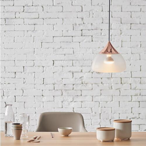Nordic Restaurant Lights Bedroom Bedside glass pendant lamp Post-modern Style Bar Cloakroom Modern Japanese Single Headlight