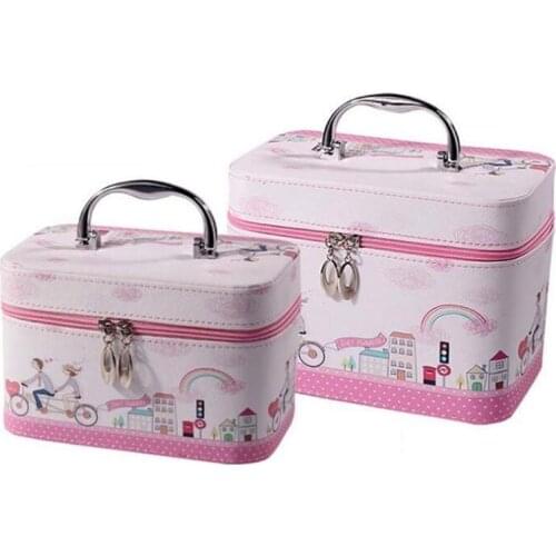 Women Professional Makeup Cosmetic Bag Travel Organizer Case Fashion Necessary Toiletry Storage Box Portable Suitcase Bags SZ03