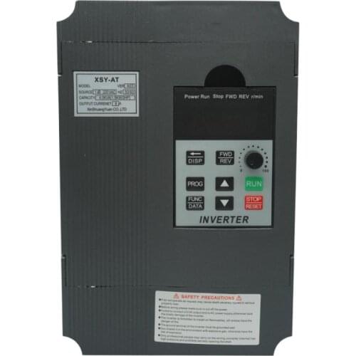 1.5KW 220V VFD Single Phase input 220v and 3 Phase Output 220V Frequency Converter/Adjustable Speed Drive PMW Frequency Inverter