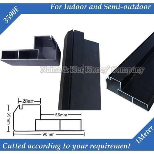 1meter/pc 6meters/lot 3590F Straight Corner LED Display Screen Frame