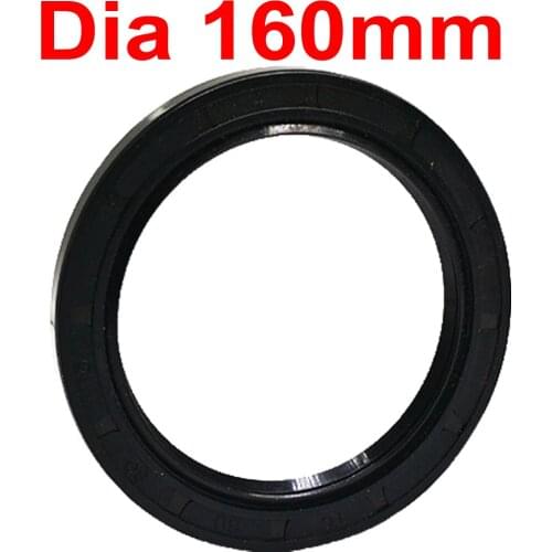 1PC ID 160MM TC Oil Seal Skeleton Spring Steel Black Nitrile NBR Gasket 160x180x10 160x180x12 160x180x13 160x180x14 160x180x15