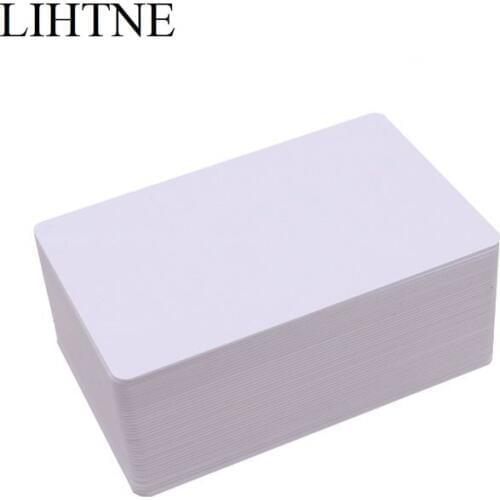 100PCS 13.56MHz ISO15693 SL2S20021K Blank PVC RFID IC Cards