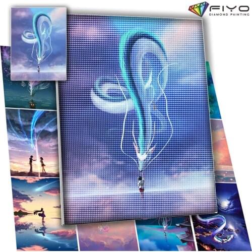 Diamond Painting 5D DIY Anime Dragon Full Square/Round Diamond Mosaic Embroidery Cross Stitch Kits Home Decor Pintura Diamante
