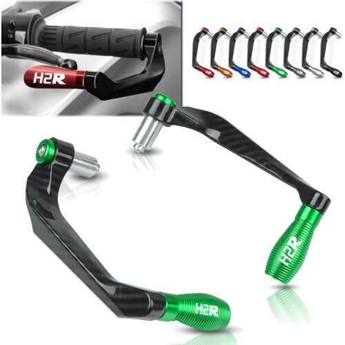 For Kawasaki H2 / H2R 2015 2016 Motorcycle 7/8" 22mm Universal Handlebar Grips Guard Brake Clutch Levers Guard Protector
