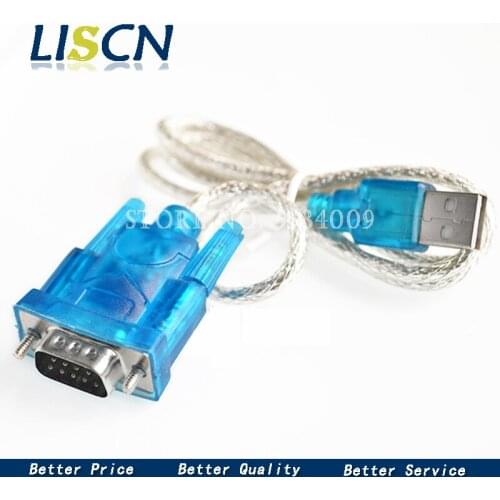 HL-340 USB to RS232 COM Port Serial PDA 9 pin DB9 Cable Adapter Support Windows7-64