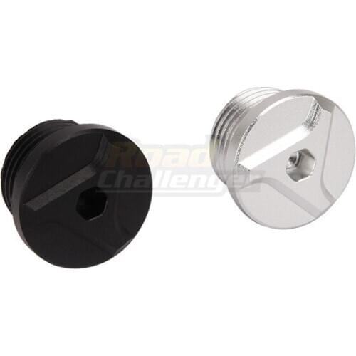 Chrome Black Motorcycle Engine Oil Filler Plug Screw Cap Cover For BMW G310GS/S1000RR/R S1000XR 2016-2019 18 17