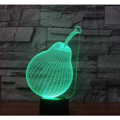 Illusion 3d Night Light 7 Color Change Usb Led Wireless 3d Led Nightlight Novelty Luminaria Led Powerbank desk lamp