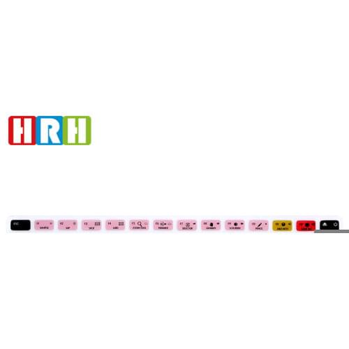 HRH Avid Pro Tools Spanish Hotkeys Function Silicone Keyboard Cover Protector Keypad Skin For Mac Air Pro Retina 13"15"17" EU/US