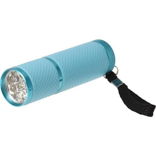 Mini Dryer Light Curing Torch Flashlight for UV Gel Nail Polish (Blue)