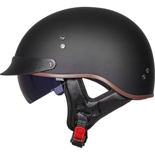 GXT Motorcycle Helmet Men Scooter Motorbike Helmet Open Face Vintage Moto Helmet Moto Casque Casco Capacete DOT Certification