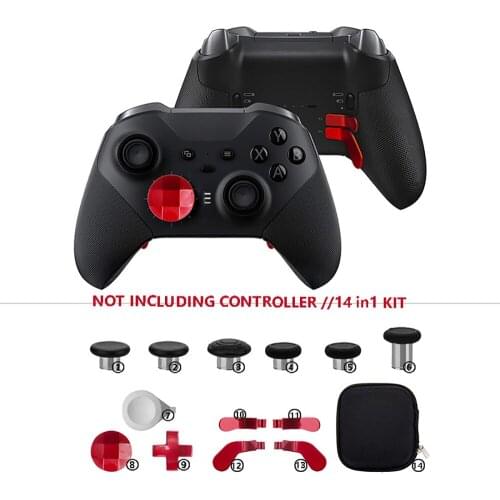 For Xbox One Elite Series 2 Handle Metal Button Accessory Set Rocker D-Pad Paddle Puller Replacement Kits