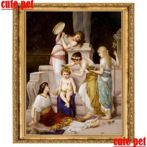 No FrameEuropean painting Diamond Painting diamond Diy mosaic Diamond Cross Stitch full Diamond Painting Crafts Embroidery Decor