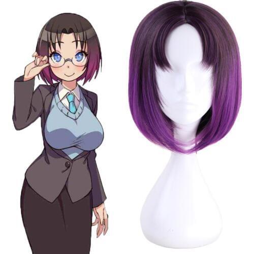 Anime Miss Kobayashis Dragon Maid Cosplay Wigs Elma Cosplay Hair Wig Heat Resistant Synthetic Wig Halloween Party Maid Dragon