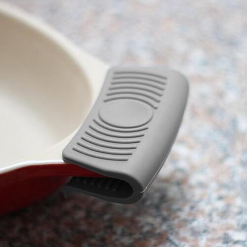 Grip Silicone pot Holder Sleeve Pot Glove Pan Handle Cover Grip Kitchen Tools Non-Slip Silicone Saucepan Handle Holder Skillet